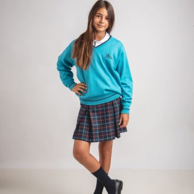 Suéter cuello de pico