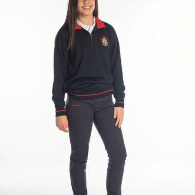 Sueter c-semicisne cremallera