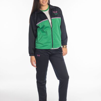 Chaqueta de chándal, 100%pol, bordado