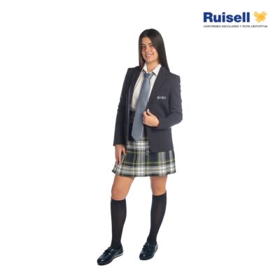 Corbata azul secundaria
