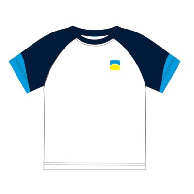 Camiseta Manga Corta 100% poliester (de la talla 8 a la talla 26)