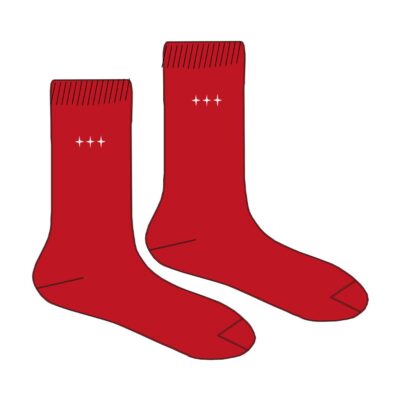 Calcetin Corto Rojo (1º INF – 3 EPO)