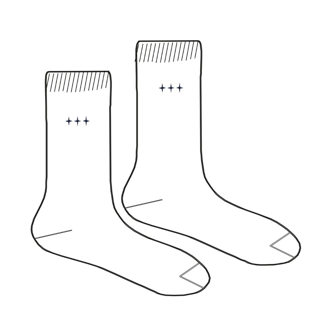 677 - Calcetin deportivo