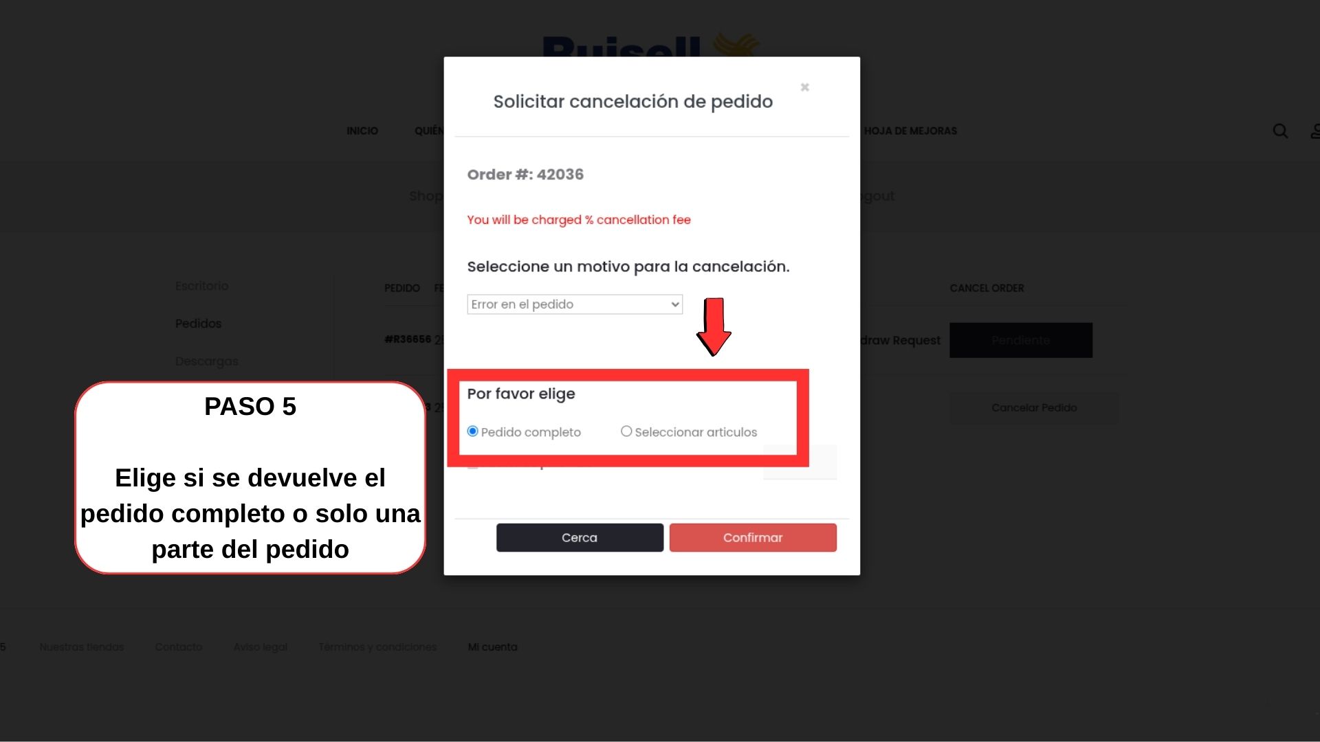 Ruisell - devolucion 5