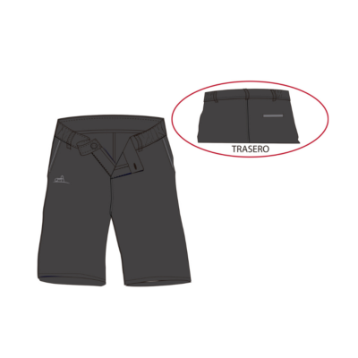 Pantalón Vestir Corto