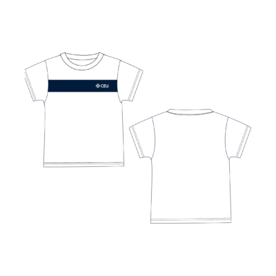 Camiseta mc futbol blanca
