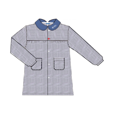 Babero cuello polo