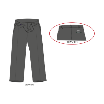 Pantalón vestir largo