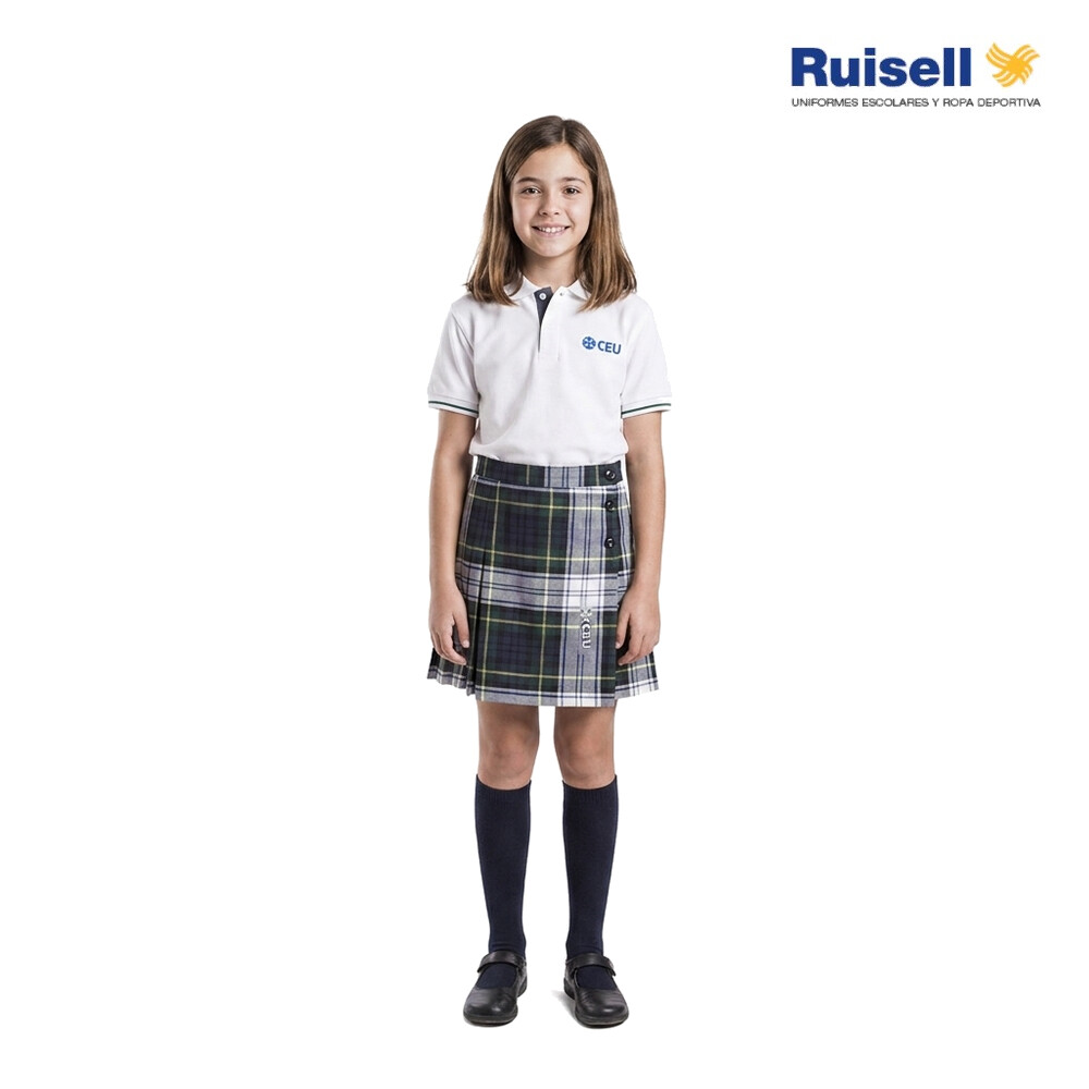 Falda sin tirantes CEU Falda sin tirantes del uniforme CEU